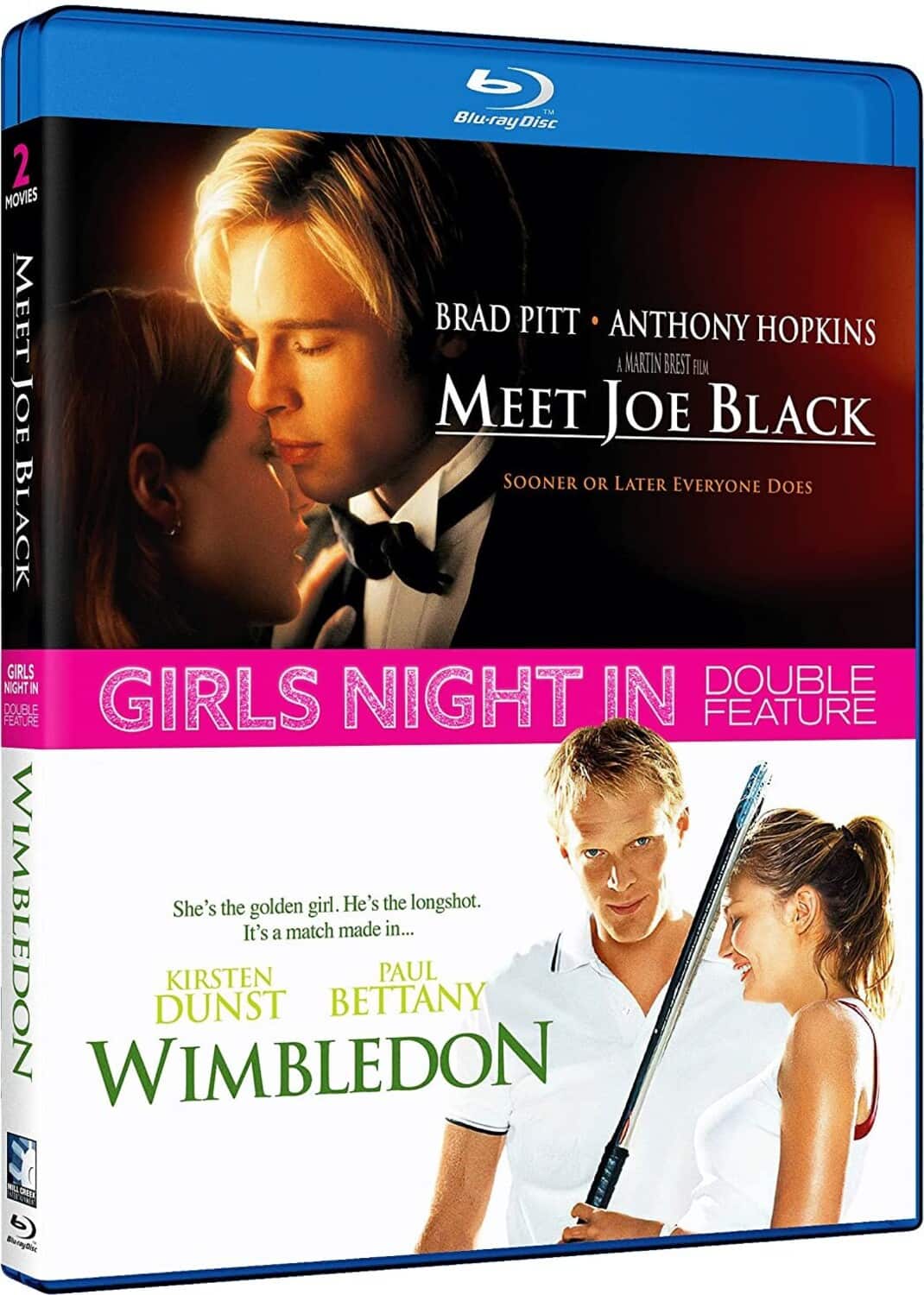Girls Night in Double Feature: Meet Joe Black / Wimbledon  - BLU-RAY