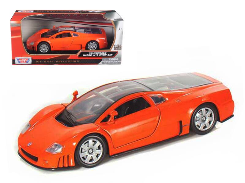 Volkswagen Nardo W12 Orange 1/24 Diecast Car Model by Motormax price history on PriceWatchPro