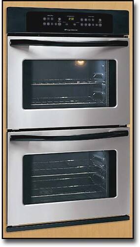Front Standard. Frigidaire - 27" Built-in Double Electric Wall Oven - Stainless-Steel.