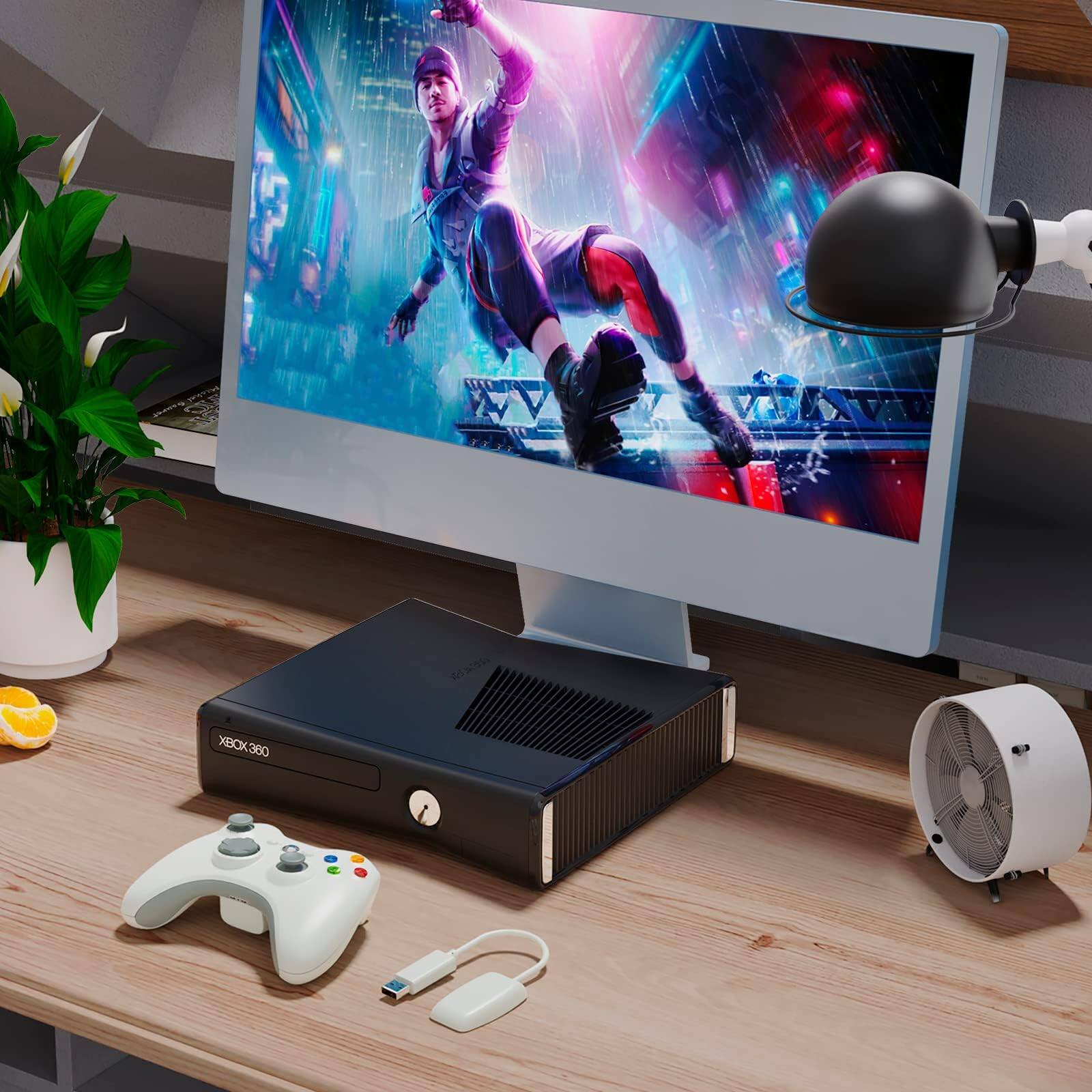 Alt View 2. HM 1810 - Wireless Controller For 360 2.4ghz Gamepad Joystick Remote Pc Windows 7 8 10 With Receiver Adapter - Default.