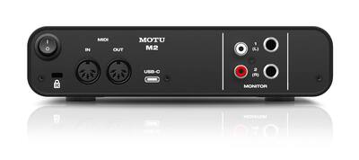 MOTU M2 2x2 USB C Audio Interface Black 3120 - Best Buy MOTU M2 2x2 USB C Audio Interface Black 3120 - Best Buy