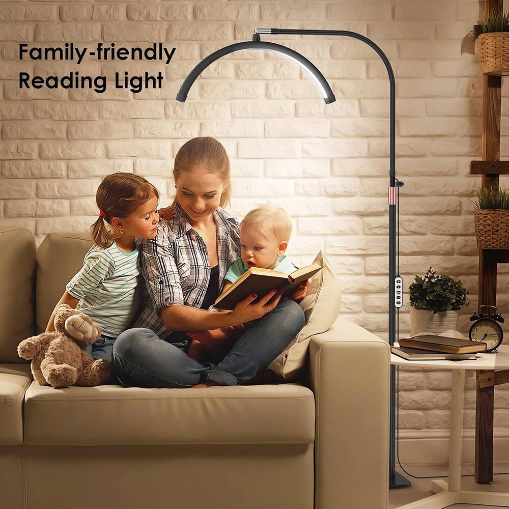 MOSZAR LLC Flexible Moon LED Lash Lamp, 5 Color Temps & Adjustable