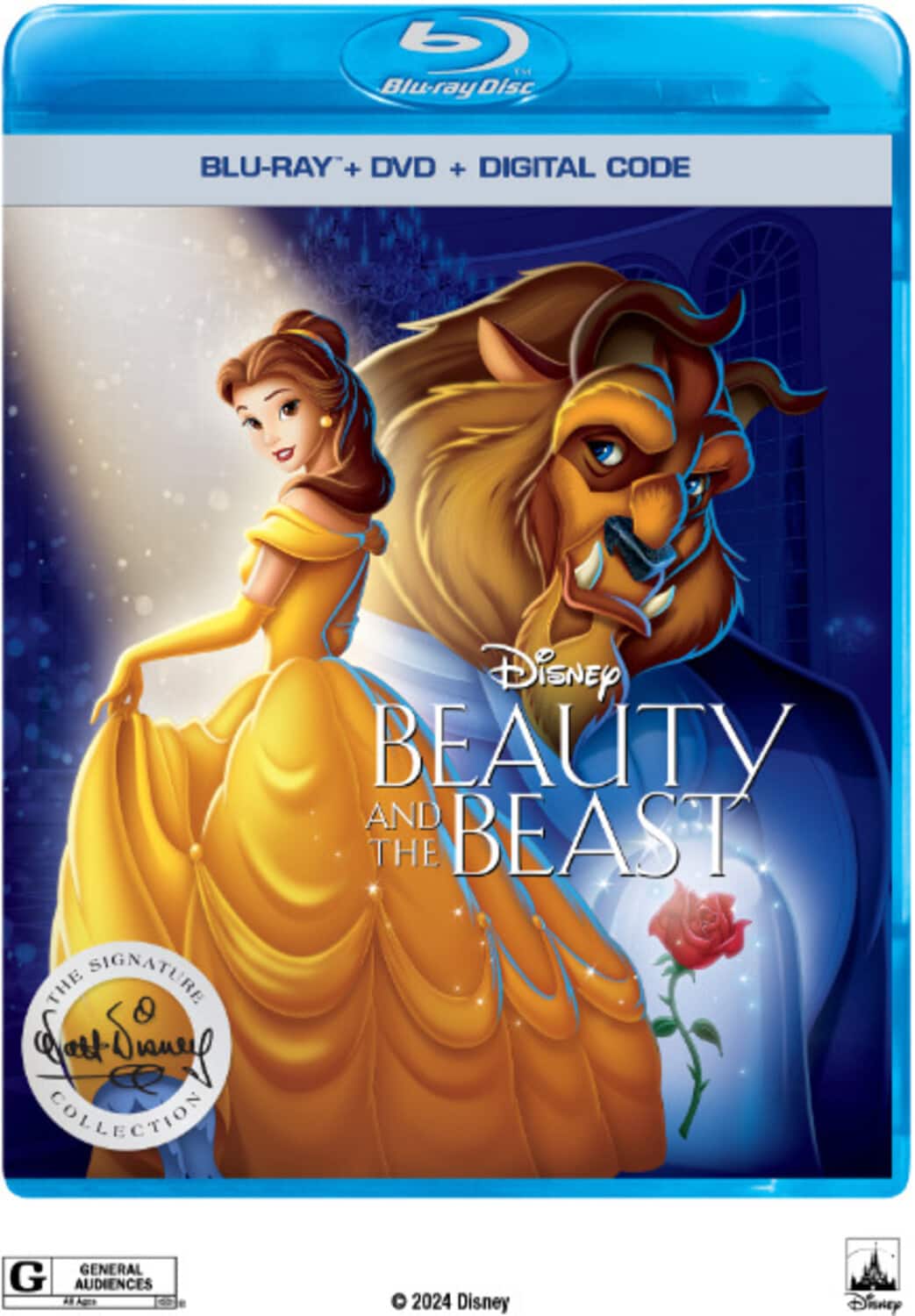 Front. Beauty and the Beast (25th Anniversary)   - BLU-RAY.