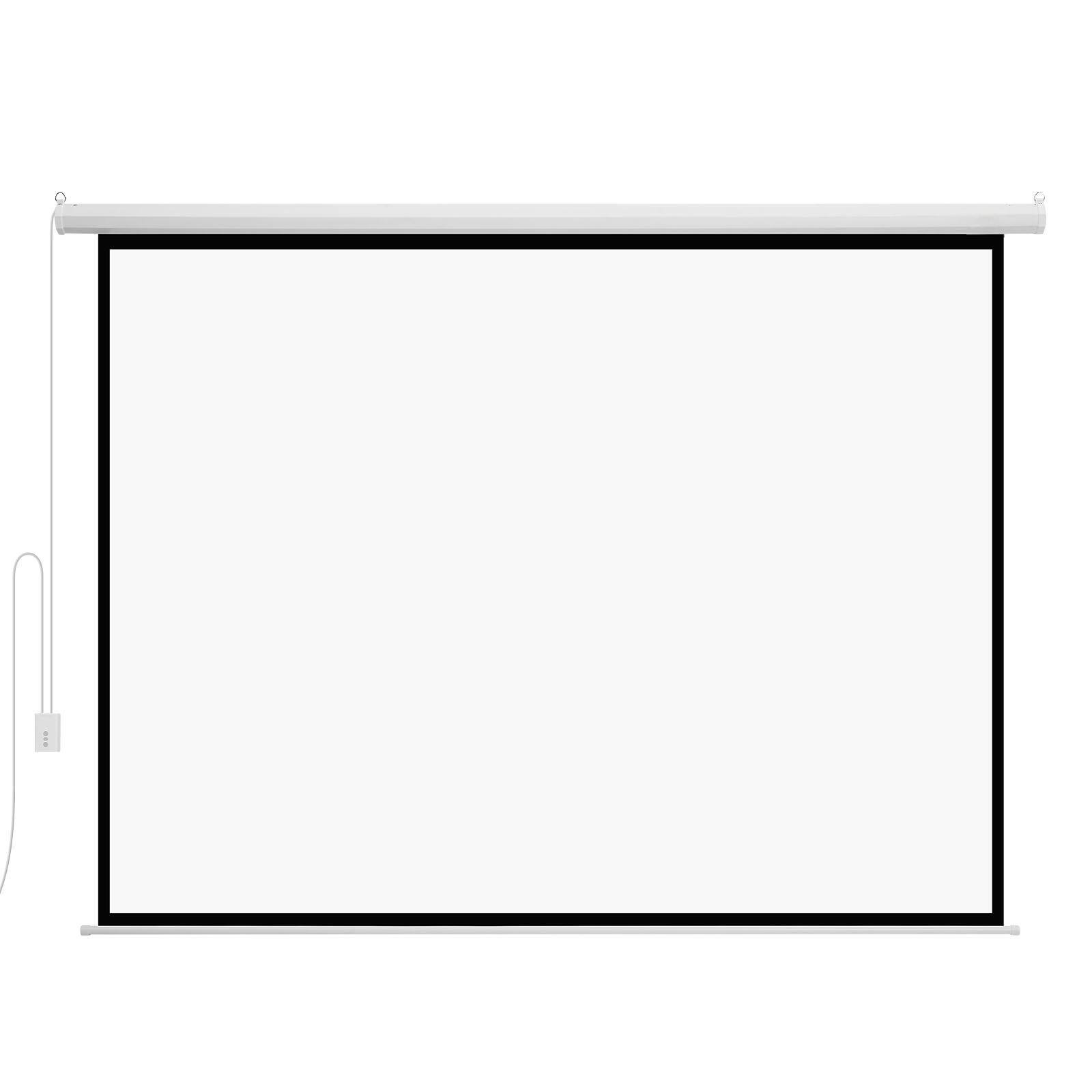 Alt View 10. Glintex - 120" Motorized Projector Screen 4:3 1080P HD Electric Wall Mount Remote Control.