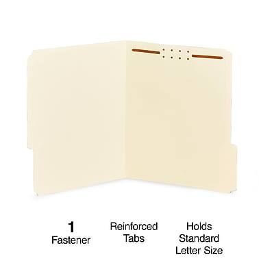 1 Reinforced Fastener Tabs Holds Standard Letter Size