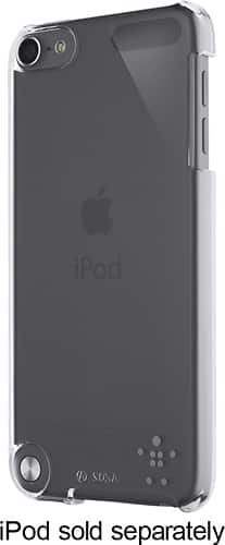 Front. Belkin - Snap Shield Case for 5th-Generation Apple® iPod® touch - Clear.