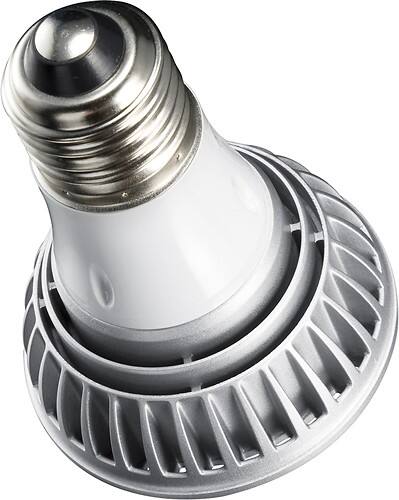 Alt View Standard 2. Samsung - 400-Lumen, 7-Watt Dimmable PAR 20 LED Light Bulb, 50-Watt Equivalent - Warm White.