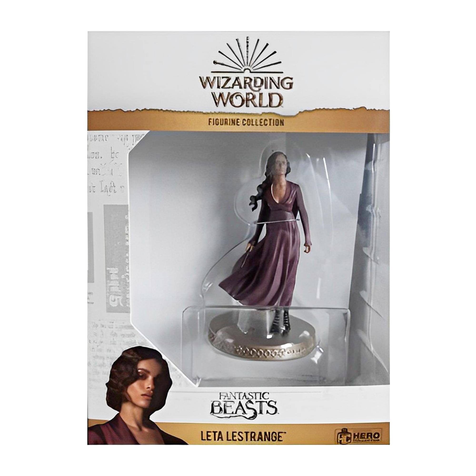 WIZARDING WORLD FIGURINE COLLECTION  
FANTASTIC BEASTS  
LETA LESTRANGE  
FANTASTIC BEASTS  
STRANGE  
F4 HERO