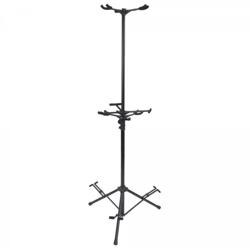 On Stage Stands - On Stage GS7652B Six-Guitar Tripod Stand - Black