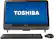 Front Standard. Toshiba - 23" Touch-Screen All-In-One Computer - 6GB Memory - 1TB Hard Drive.