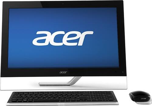 Front Standard. Acer - Aspire 23" Touch-Screen All-In-One Computer - 8GB Memory - 1TB Hard Drive.