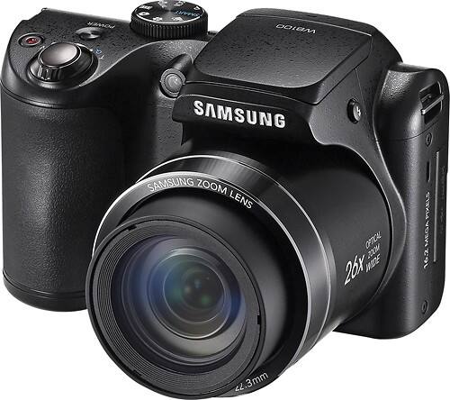  Samsung - 16.2-Megapixel Digital Camera - Black