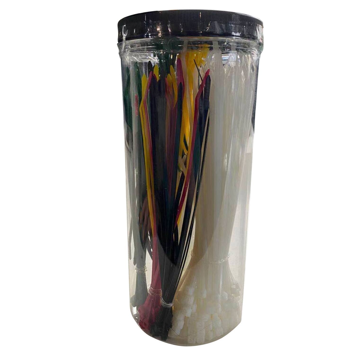 Left. Steel Grip - Steel Grip Assorted Cable Tie 500 pk.