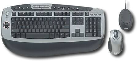 Front Standard. Microsoft - Optical Desktop with Fingerprint Reader.