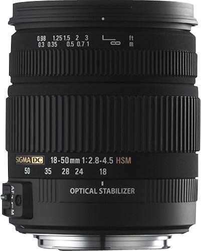 Best Buy: Sigma 18-50mm f/2.8-4.5 DC OS HSM Zoom Lens for Select