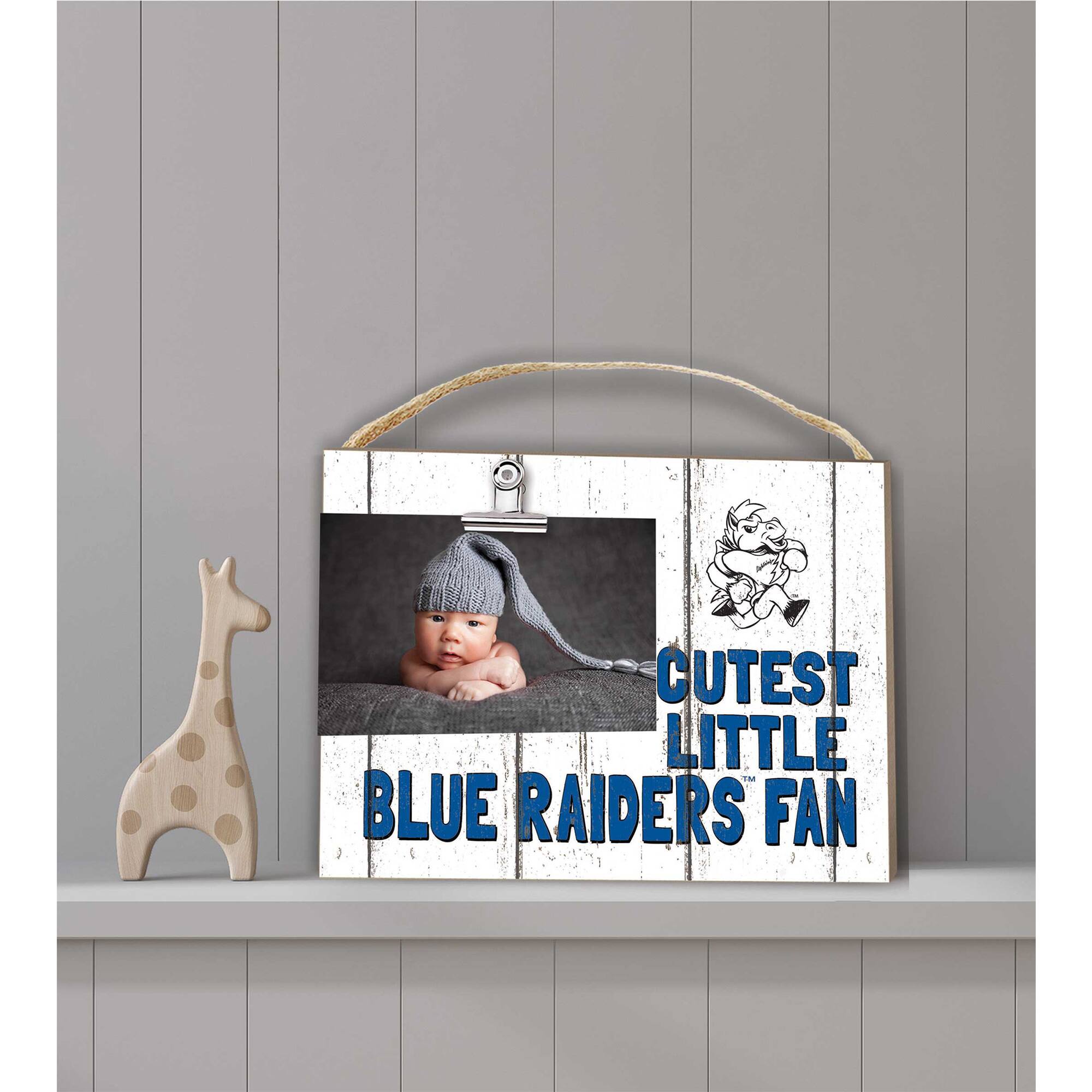 CUTEST LITTLE BLUE RAIDERS FAN