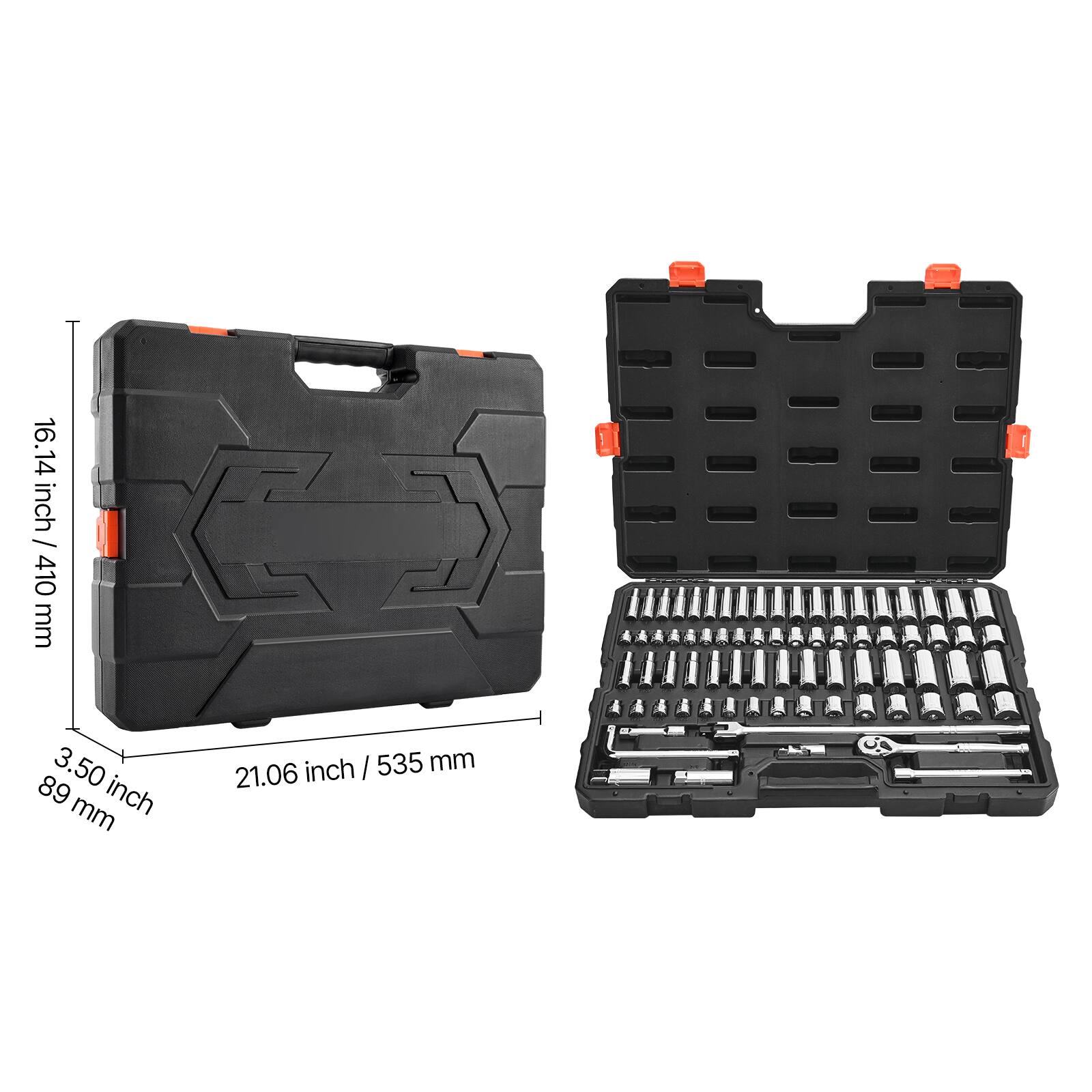 16.14 inch / 410 mm  
3.50 inch / 89 mm  
21.06 inch / 535 mm