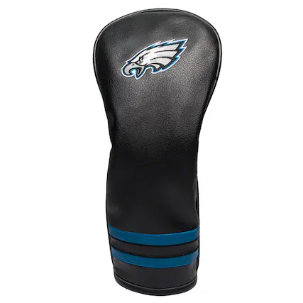 Front. Team Golf - Philadelphia Eagles Vintage Fairway Head Cover - Multicolor.