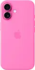 Front. Apple - iPhone 16 Silicone Case with MagSafe - Peony.