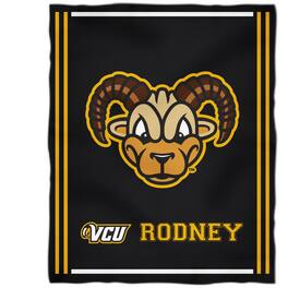 Vive La Fete - VCU Rams 36'' x 48'' Children's Mascot Plush Blanket - Multicolor