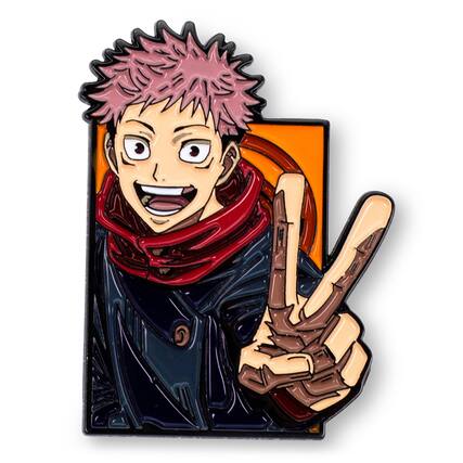 Front. SalesOne LLC - Jujutsu Kaisen Yuji Itadori Limited Edition Enamel Pin | Anime Expo 2022 Exclusive - Black.
