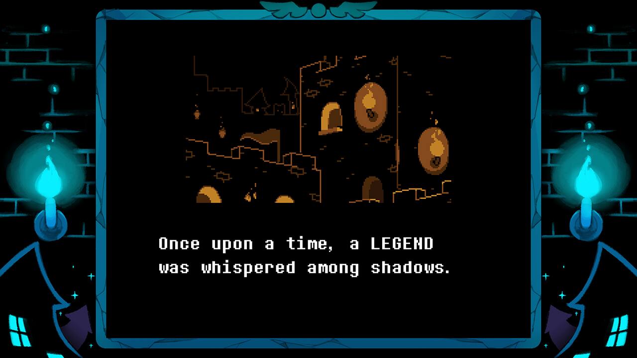 Once upon a time, a LEGEND was whispered among shadows.