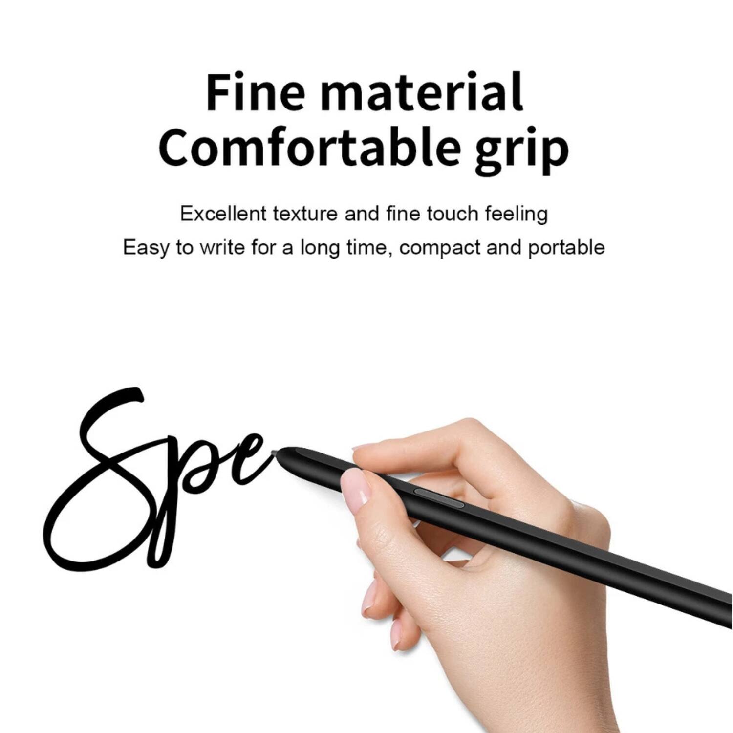 Fine material  
Comfortable grip  

Excellent texture and fine touch feeling  
Easy to write for a long time, compact and portable
