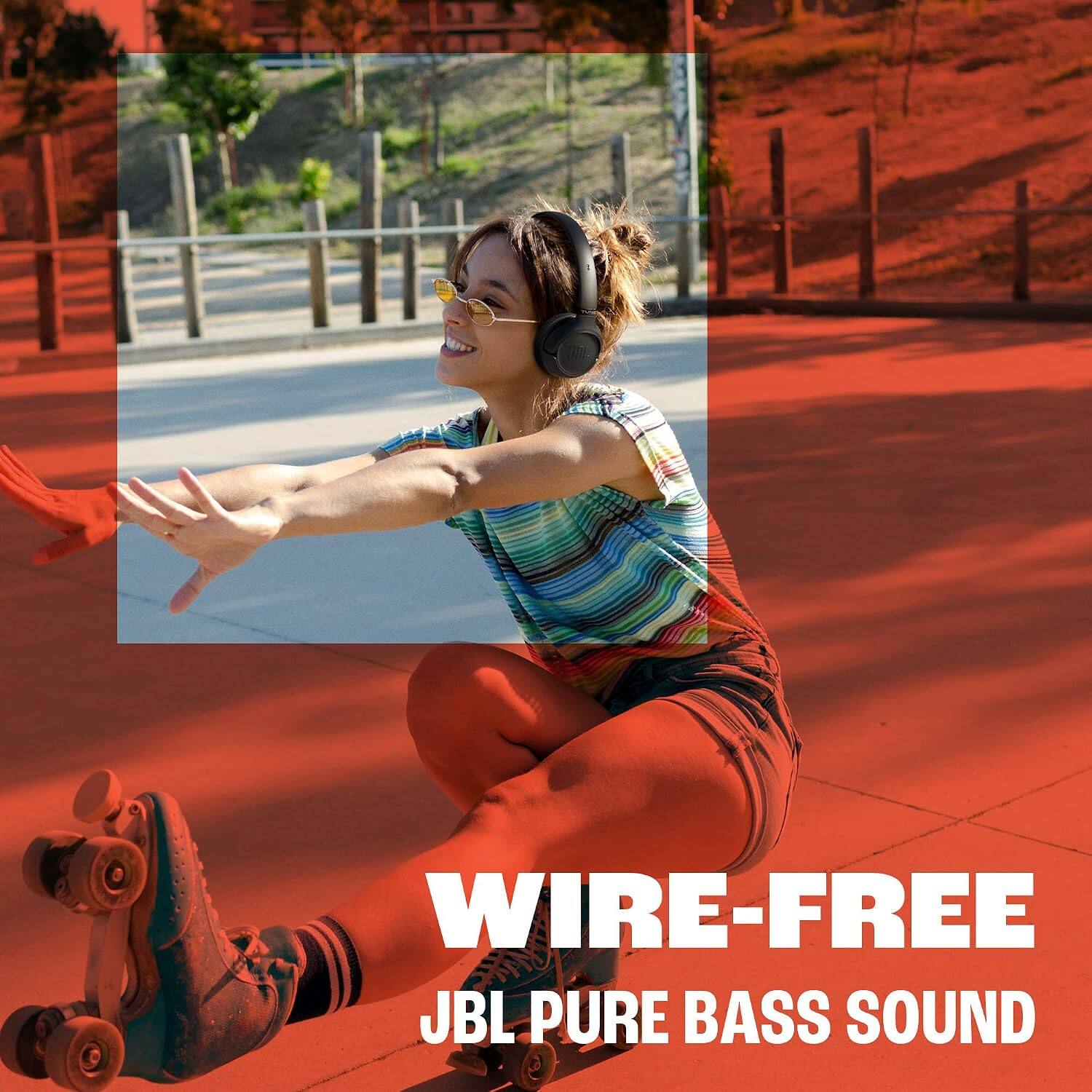 WIRE-FREE  
JBL PURE BASS SOUND