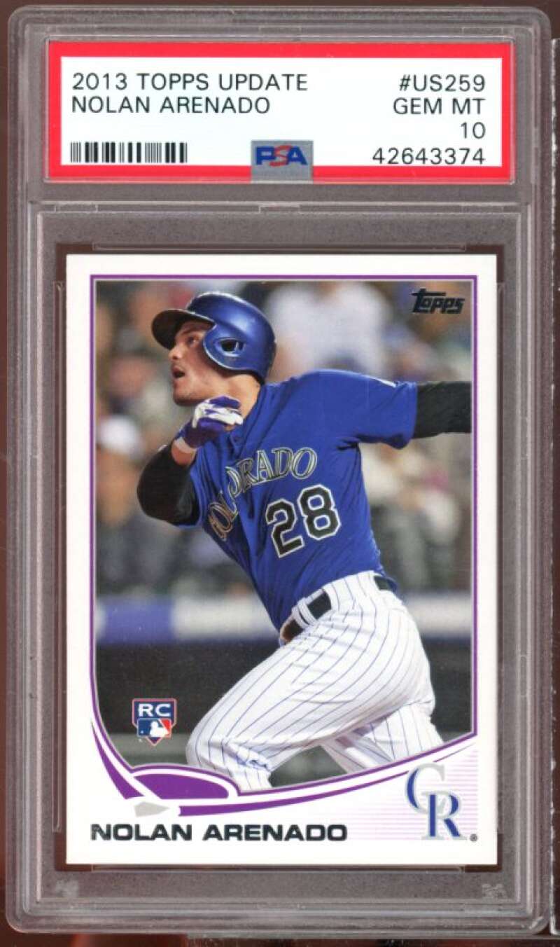 2013 TOPPS UPDATE NOLAN ARENADO PA #US259 GEM MT 10 42643374

Topps DIUORADO 28 RC NOLAN ARENADO