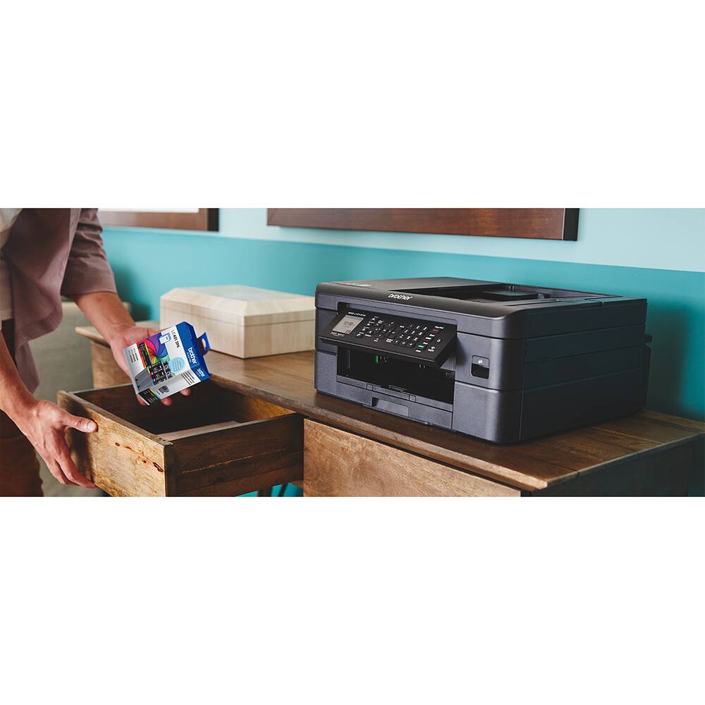 Alt View 5. Brother - LC401 3PK Genuine Standard Yield 3-Pack Color Ink Cartridges with Guide.