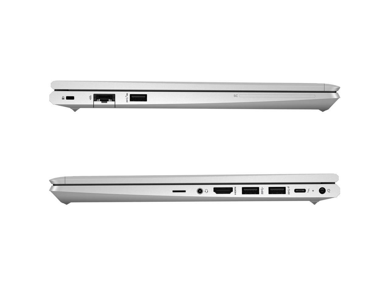 Alt View 3. HP - HP ProBook 640 G9 Intel Core i5-1245U 1.6GHz, 16GB, 512GB NVMe SSD, 14" FHD, Windows 11 Pro 64-bit - Silver.