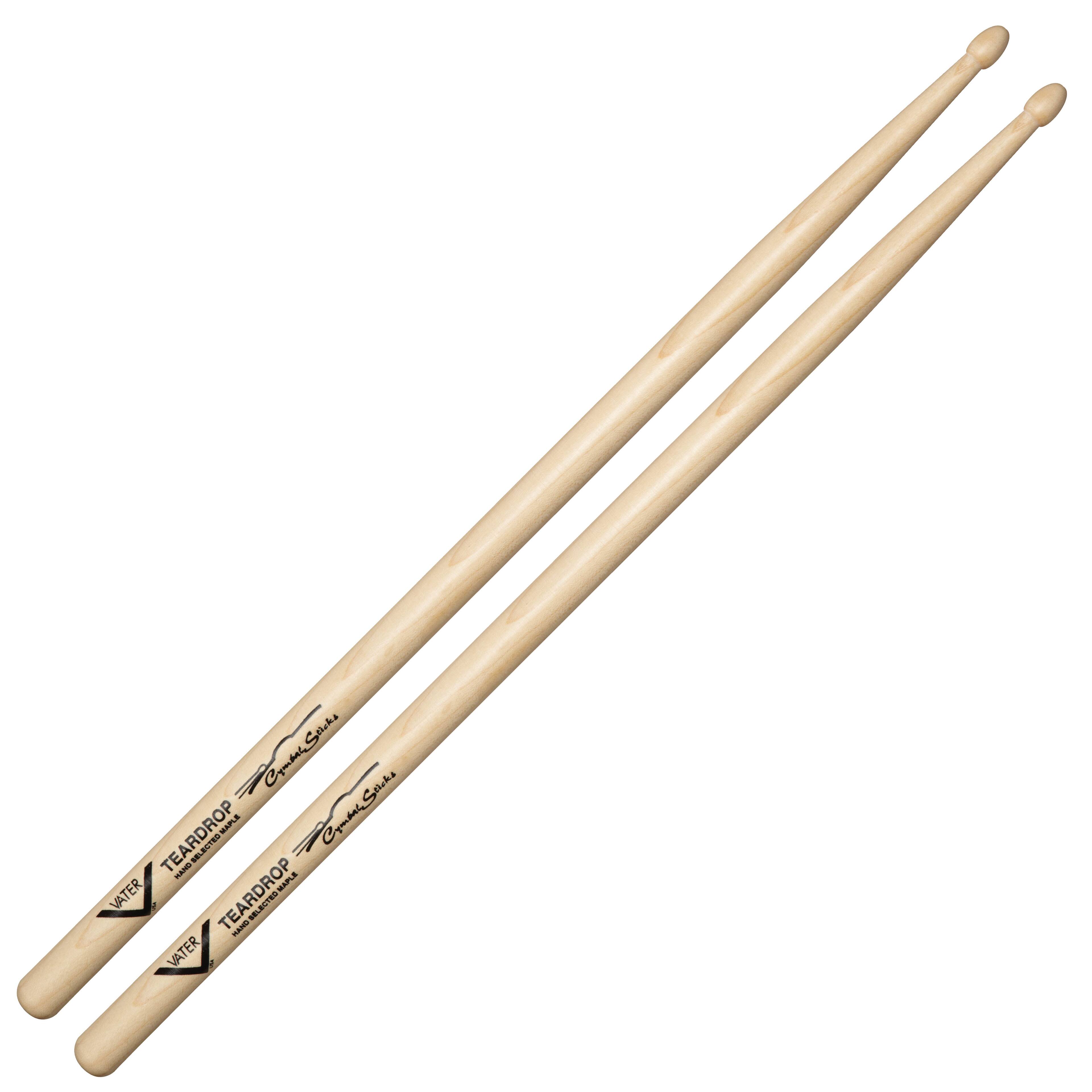 Vater - Teardrop Cymbal Sticks price history on PriceWatchPro