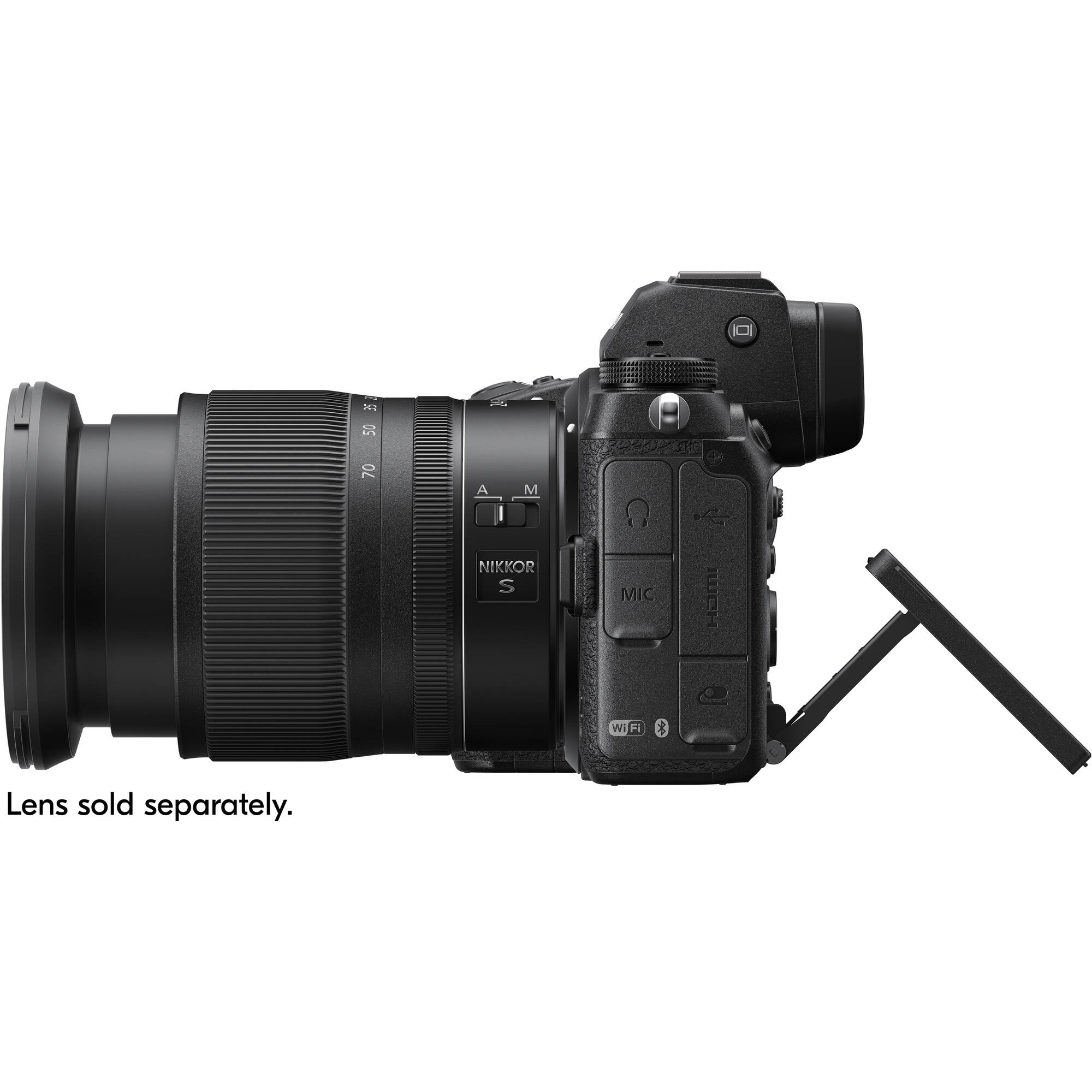 sc2 50 0O 70 A5 A M NIKKOR S MIC CH Wi-Fi Lens sold separately.