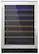 Front. Whirlpool - 54-Bottle Built-In Wine Cooler - Stainless Steel.