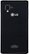 Back Standard. LG - Optimus G 4G with 2GB Mobile Phone - Black (Sprint).