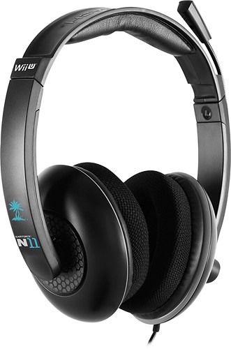  Turtle Beach - Ear Force N11 Nintendo Gaming Headset + Stereo Sound for Wii U and 3DS - Black