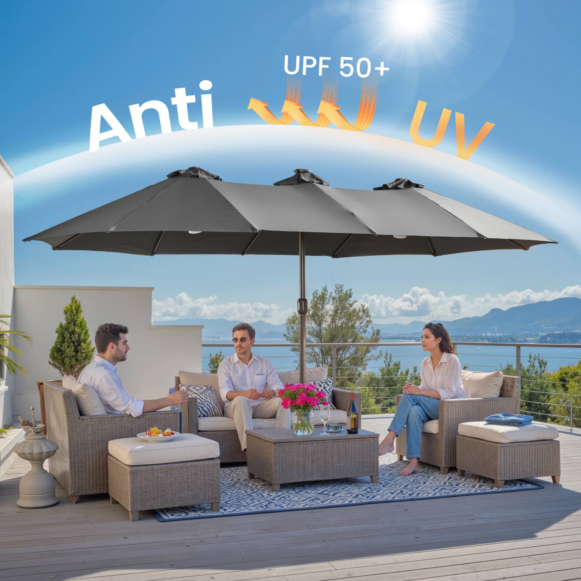 UPF 50+ Anti UV