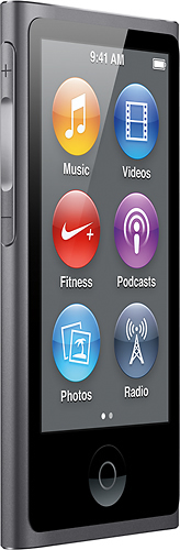  Apple - iPod nano® 16GB MP3 Player (7th Generation - Latest Model) - Space Gray