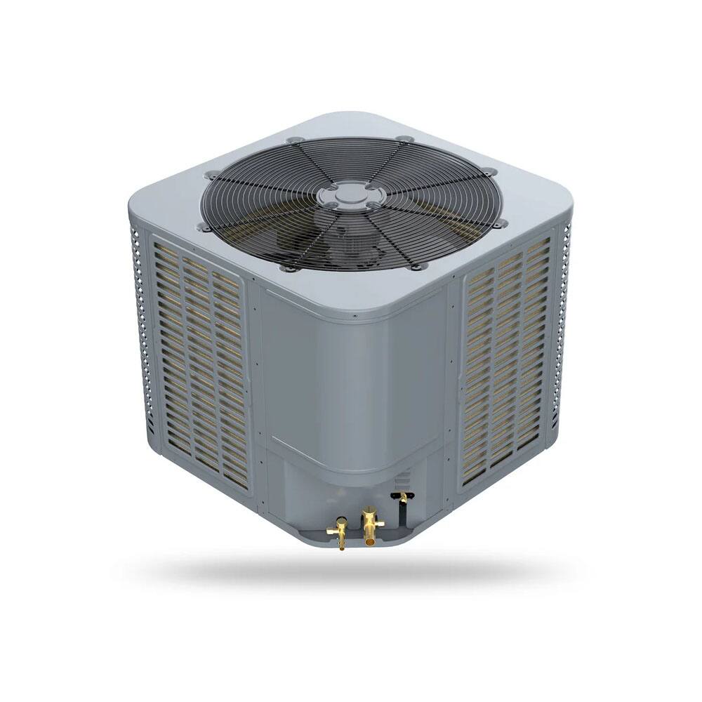 Left. Pioneer - Vertex 	56,000 BTU 4.6 17 SEER2 Ducted Central Split Air Conditioner Inverter Heat Pump 230V - Grey.