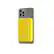 Alt View 2. RapidX - Boosta 5k mAh 7.5W Magnetic Wireless Portable Charger for iPhone 12, 13 & 14 - Yellow.