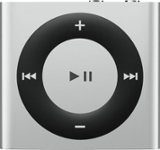 Front Zoom. Apple - iPod shuffle® 2GB MP3 Player (6th Generation - Latest Model) - White & Silver.