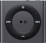 Front Zoom. Apple - iPod shuffle® 2GB MP3 Player (6th Generation - Latest Model) - Space Gray.