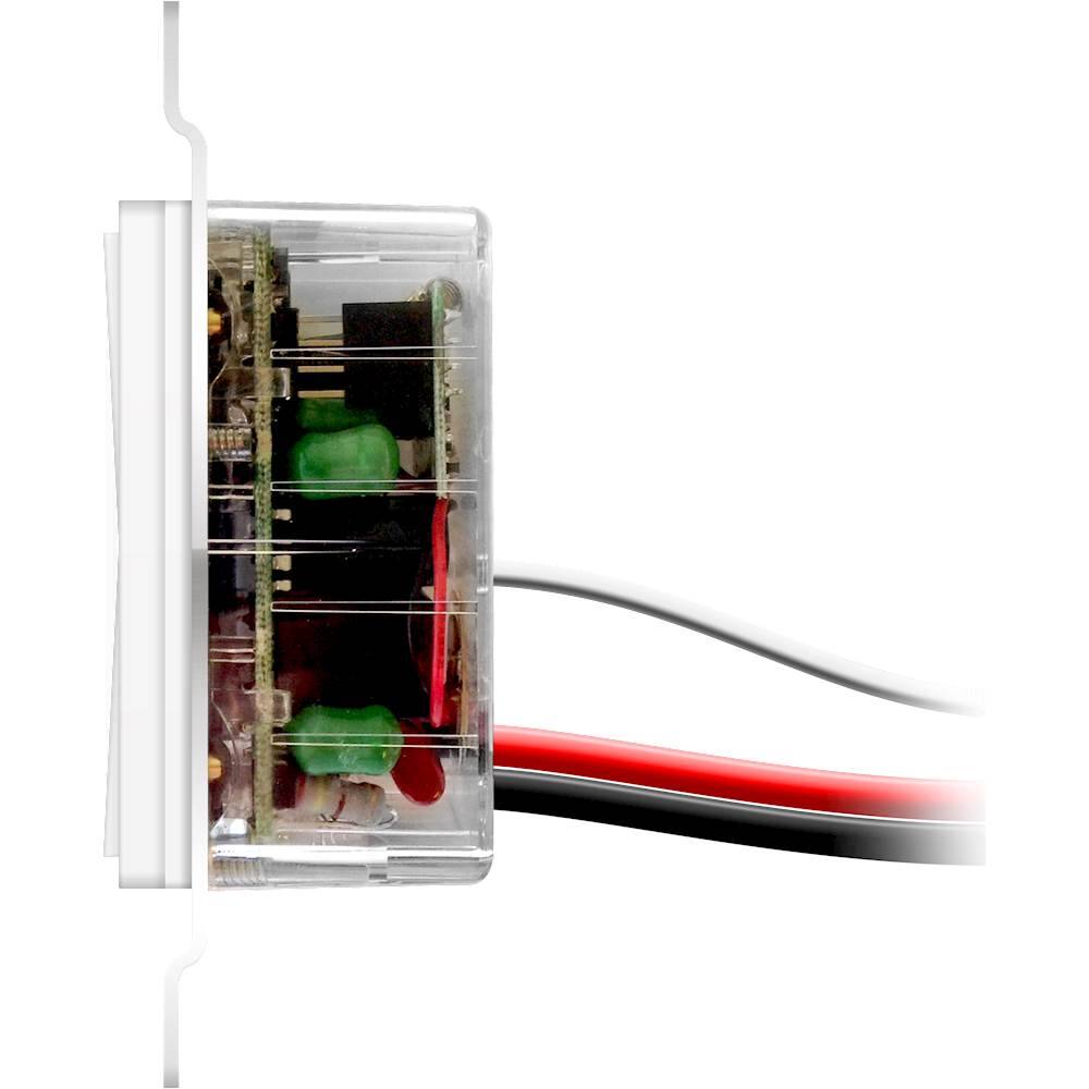 Alt View 11. Insteon - On/Off Switch with Smart Control - White.