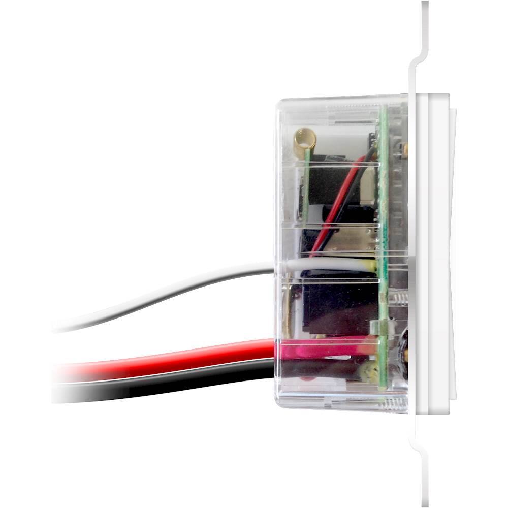 Alt View 1. Insteon - On/Off Switch with Smart Control - White.