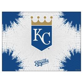 Holland Bar Stool Co. - Kansas City Royals 15" x 20" Splash Canvas Wall Art - Multicolor