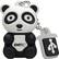 Front Standard. EMTEC - Animals the Zoo Panda 4GB USB 2.0 Flash Drive.