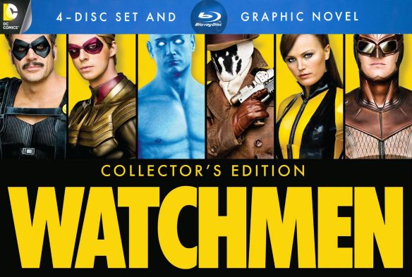 Watchmen: The Ultimate Cut [4 Discs] [UltraViolet] [With Graphic Novel] [Blu-ray]