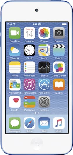 Apple iPod touch® 32GB MP3 Player (6th Generation) Blue MKHV2LL/A Apple iPod touch® 32GB MP3 Player (6th Generation) Blue MKHV2LL/A