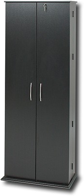  PREPAC - 702-Disc Locking Media Storage Cabinet (Box 1 of 2) - Black