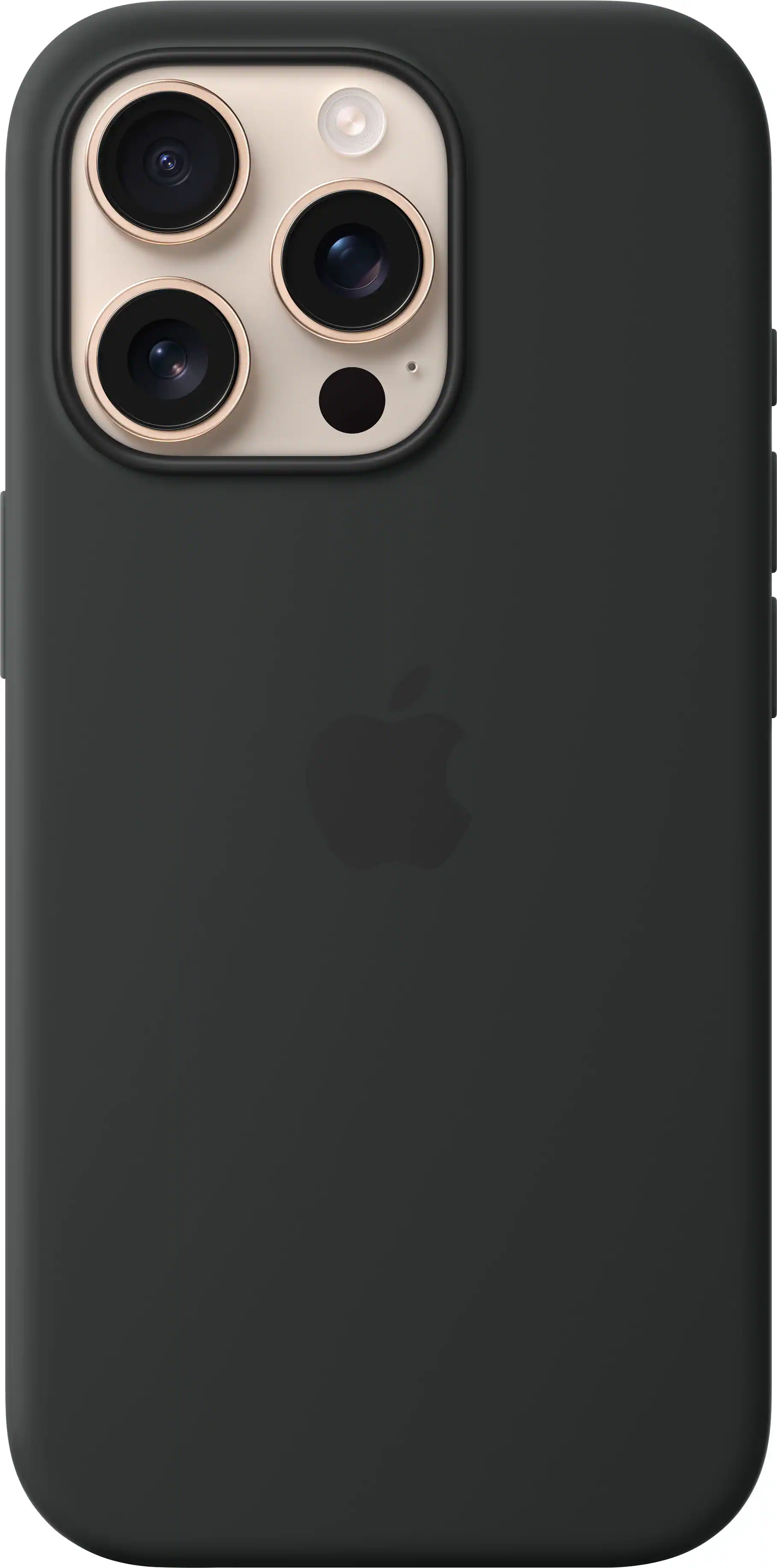 Apple - iPhone 16 Pro Silicone Case with MagSafe - Black